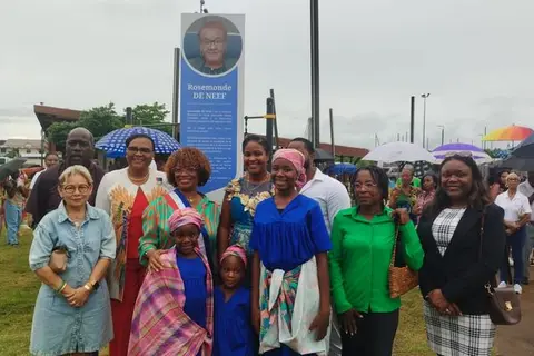 le 17 mai 2025, une esplanade au nom de Rosemonde de Neef a été inaugurée par la maire de Cayenne