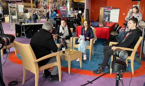 Rencontre entre jeunes et scientifiques au Festival international du film d’éducation