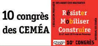 Expo des 10 premiers congrès des Ceméa