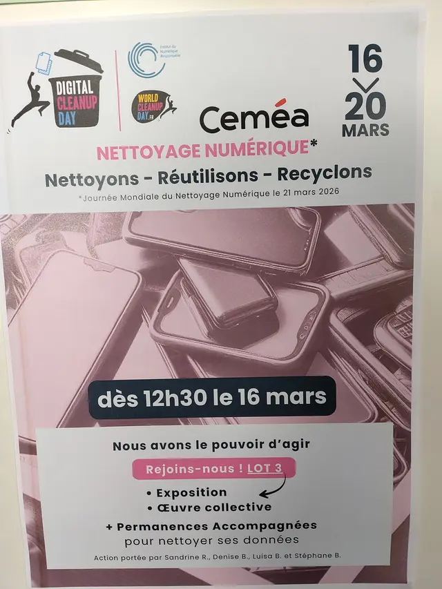 Semaine de sensibilisation sur l'impact environnemental du numérique