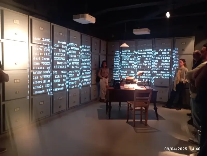 Groupe de salarié•es et bénévoles du Cnajep en séjour d'étude en Wallonie