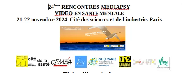 Rencontres Médiapsy Vidéo en santé mentale 2024